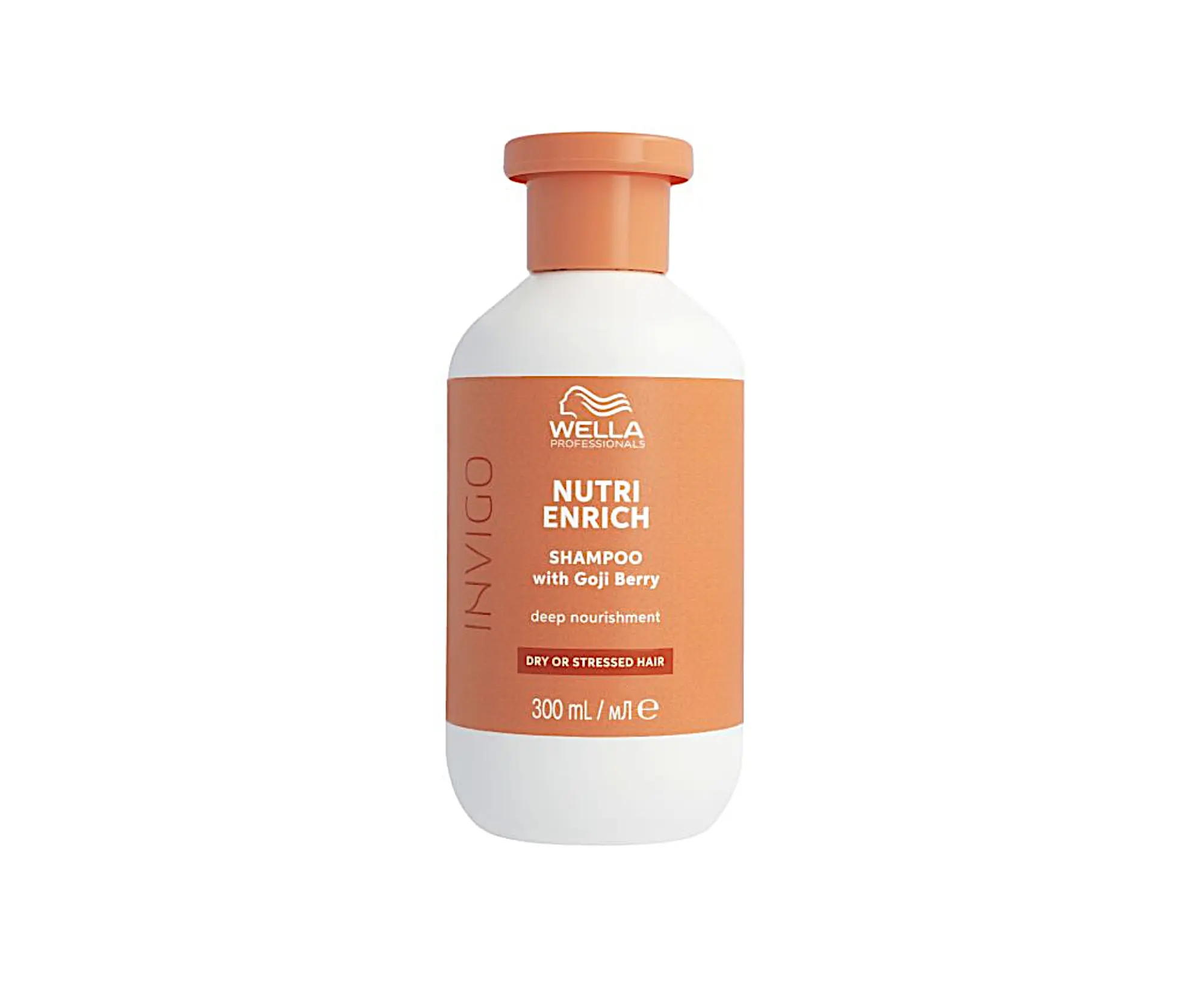 Wella Professionals Invigo Nutri-Enrich Shampoo with Goji Berry vyživující šampon pro suché a poškozené vlasy 300 ml