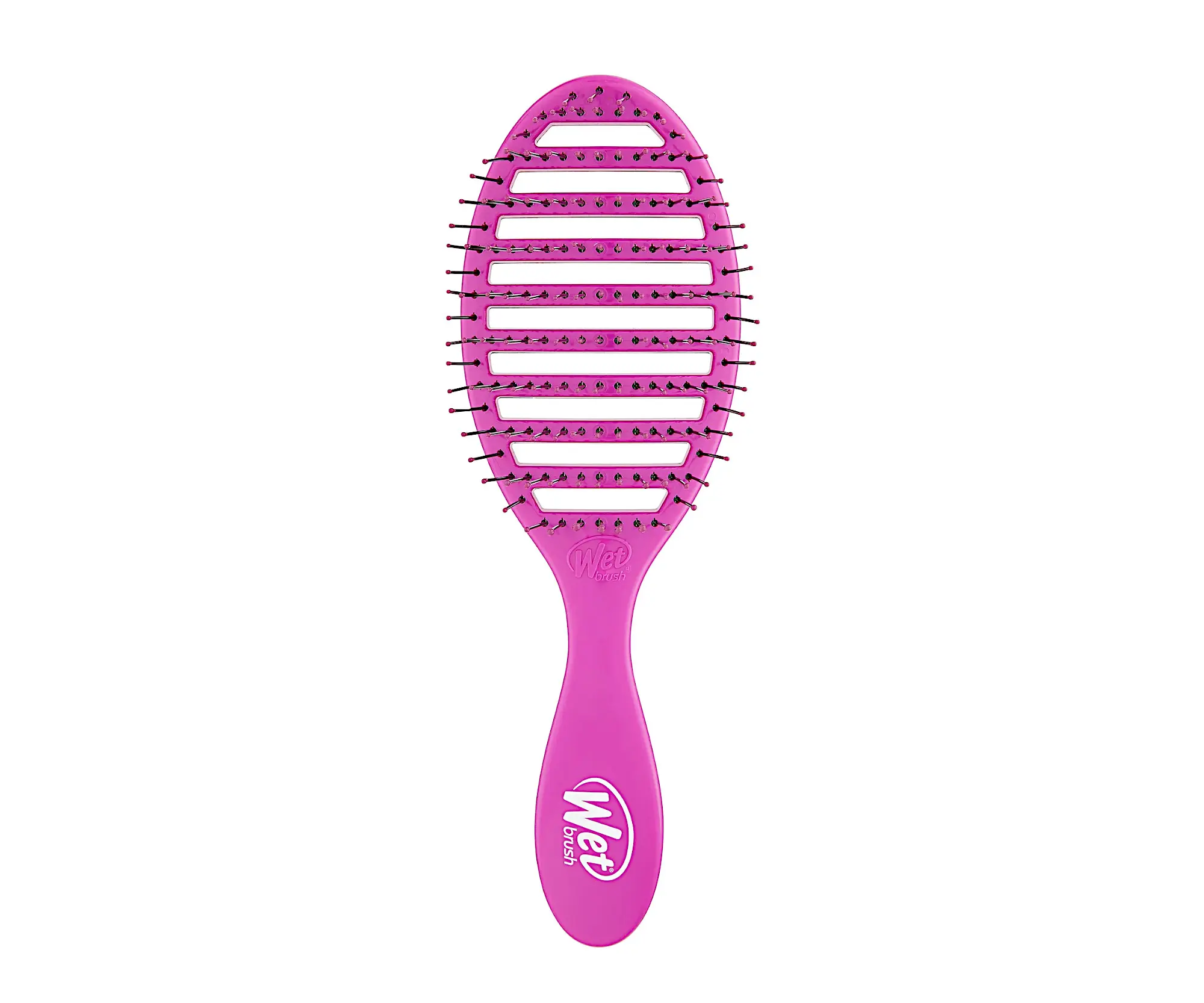 Kartáč na rozčesávání a foukání vlasů Wet Brush Speed Dry Purple - fialový (BWR810PURP) + dárek zdarma