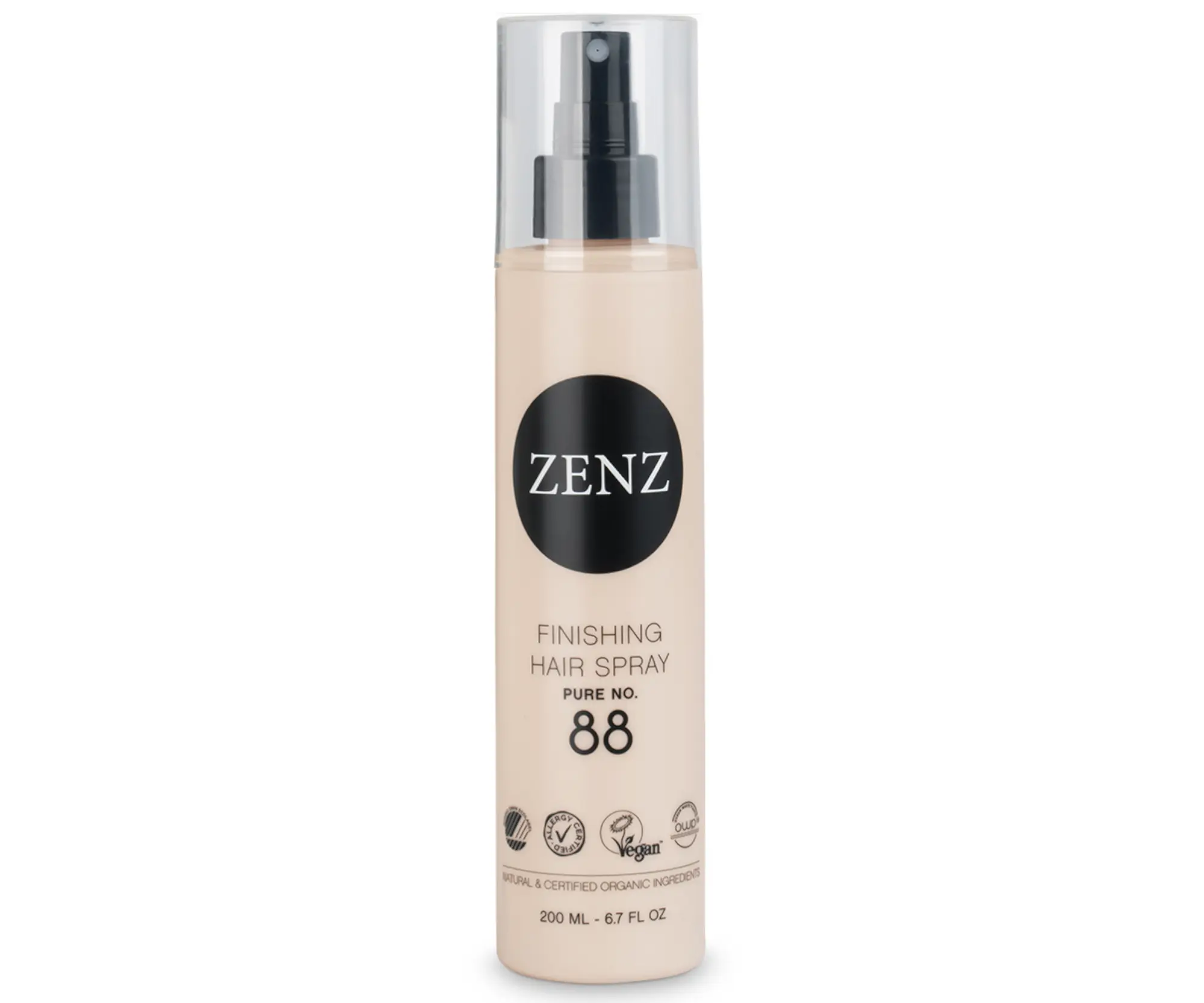 Lak na vlasy se silnou fixací Zenz Finishing Hair Spray Pure No. 88 - 200 ml + dárek zdarma
