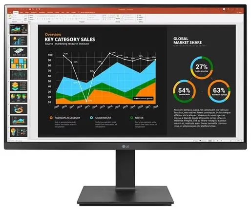 27" LG IPS monitor 27BQ75QB