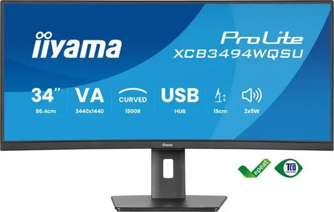 Iiyama Monitor XCB3494WQSU-B1 XCB3494WQSUB1 (XCB3494WQSU-B1) XCB3494WQSU-B1