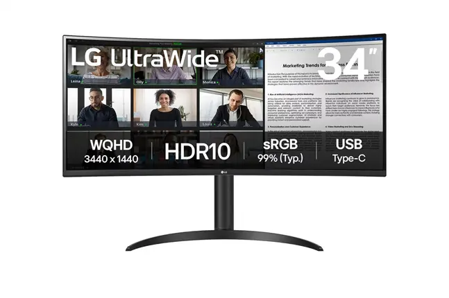 34" LG UltraWide 34WR55QK-B