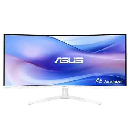 ASUS/VU34WCIP-W/34''/VA/wQHD/100Hz/1ms/Bílá/3R 90LM0AIT-B01M71