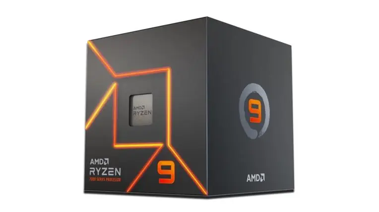 CPU AMD RYZEN 9 7900, 12-core, 3.7GHz, 76MB cache, 65W, socket AM5, BOX