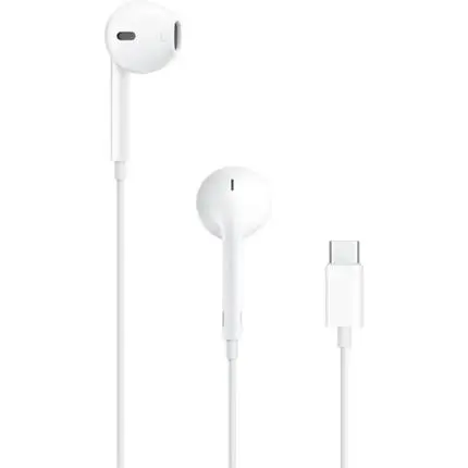Apple EarPods USB-C sluchátka s mikrofonem bílá - ROZBALENO