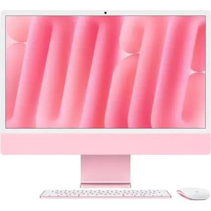 Apple iMac 24" M4 (2024) 10CPU / 10GPU / 24GB / 512GB / CZ / Růžový