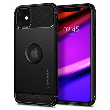 Apple Ochranný kryt Spigen Rugged Armor pro Apple iPhone 11 černý
