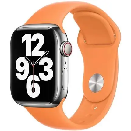 Apple Watch sportovní řemínek 41/40/38mm měsíčkově žlutý