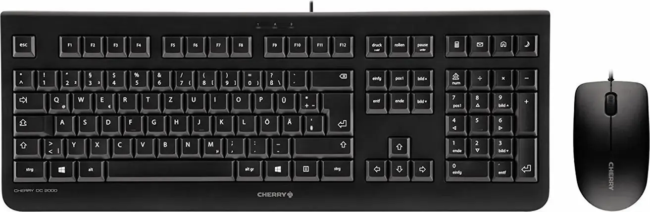 CHERRY JD-0800DE-2 černá