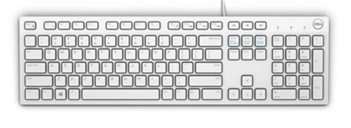 DELL KB-216 US bílá