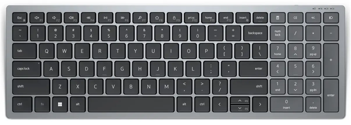 DELL KB-740 HU šedá