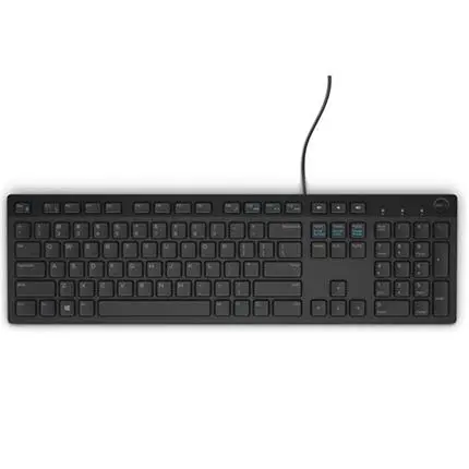 Dell KB216, Ukrainian (QWERTZ) Black