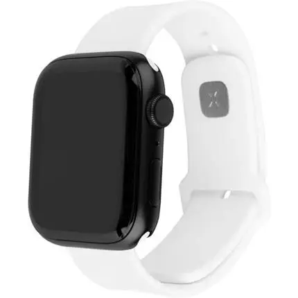 FIXED set silikonových řemínků Apple Watch Ultra 49mm bílý