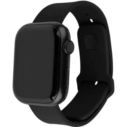 FIXED set silikonových řemínků Apple Watch Ultra 49mm černý