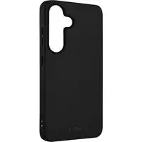 Zadní pogumovaný kryt FIXED Story pro Samsung Galaxy S25, černý