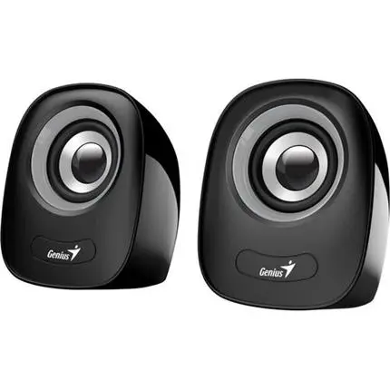 Genius SP-Q160 Iron Grey kompaktní reproduktory 2.0 černošedé