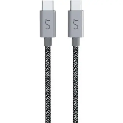 iWant 240W USB-C na USB-C kabel 2 m vesmírně šedý