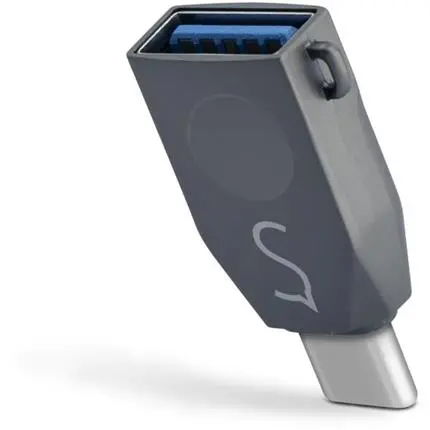 iWant USB C / USB 3 redukce na klíče vesmírně šedá (2.gen)