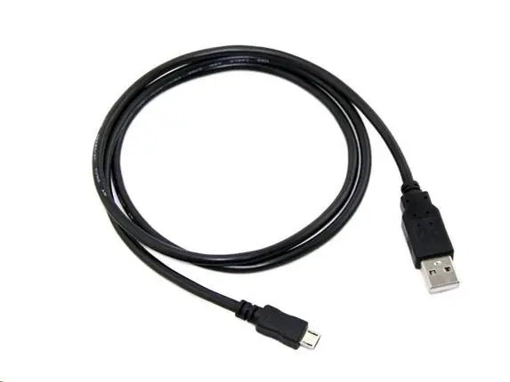 Kabel C-TECH USB 2.0 AM/Micro, 2m, černý CB-USB2M-20B