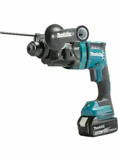 Makita - 18V AKU kombinované kladivo, 2x aku 5,0 Ah, nabíječka DHR182RTJ