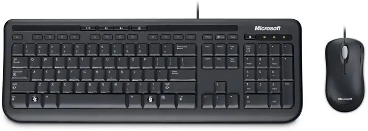 Microsoft Wired Desktop 600 černá