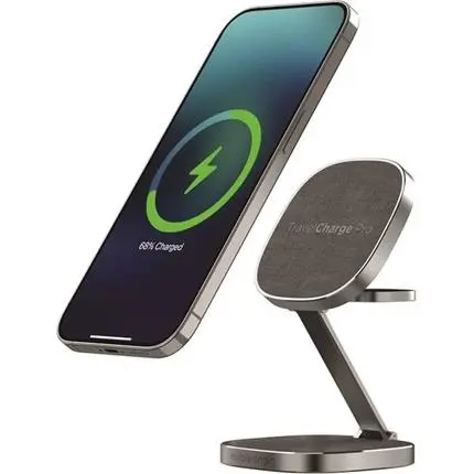 Cestovní bezdrátová nabíječka Mobile Origin TravelCharge PRO - šedá