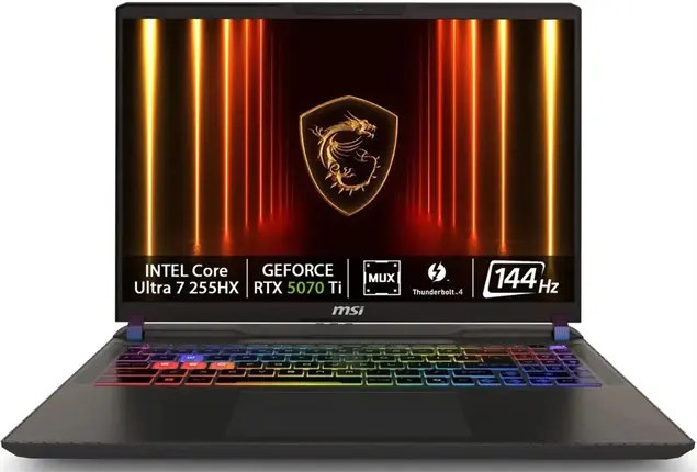 MSI Vector 16 HX AI A2XWHG-695XCZ šedá