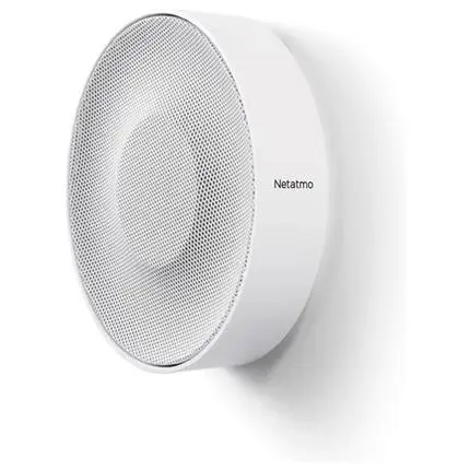 Netatmo inteligentní interiérová siréna