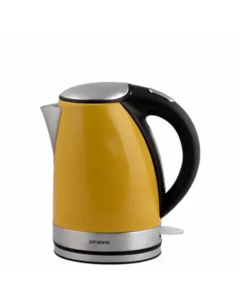 Orava VK-3217 Y rychlovarná konvice, 2000 W, 1.7 l, automatické vypnutí, žlutá