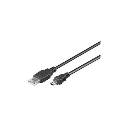 PremiumCord Kabel USB 2.0, A-B mini, 5pinů, 2m