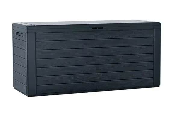 Box zahradní WOODEBOX antracit 116 cm - 280L
