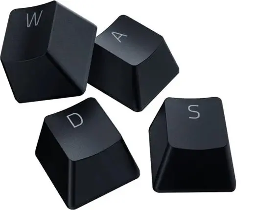 Razer PBT Keycap + Coiled Cable Upgrade Set černá US/UK