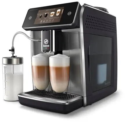Saeco GranAroma Deluxe stříbrná