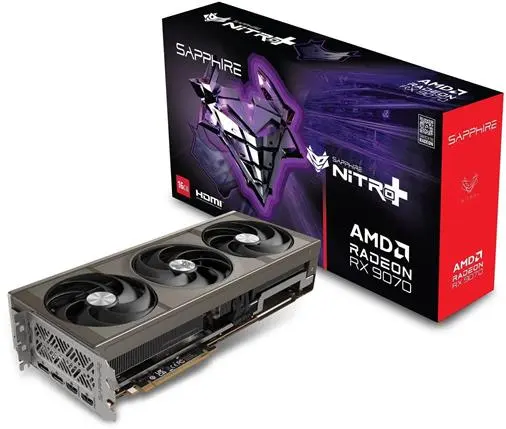 Sapphire NITRO+ AMD Radeon RX 9070 XT GAMING OC 16GB