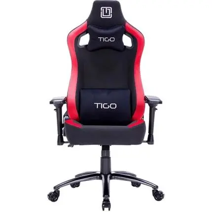 TIGO Raider herní židle černočervená