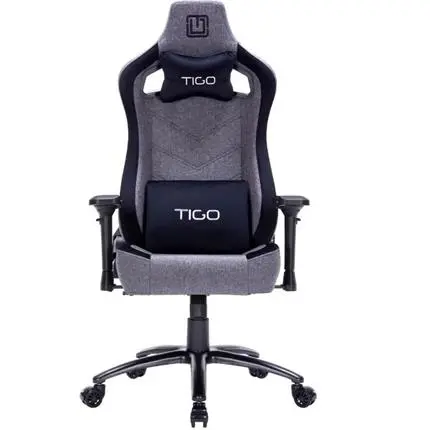 TIGO Raider herní židle šedočerná