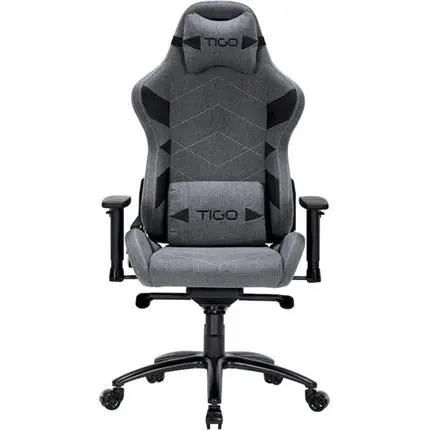 TIGO Slayer herní židle šedočerná