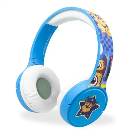 Tlapková patrola Bluetooth sluchátka modrá
