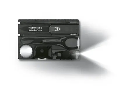 VICTORINOX SWISSCARD LITE černá-transparentní