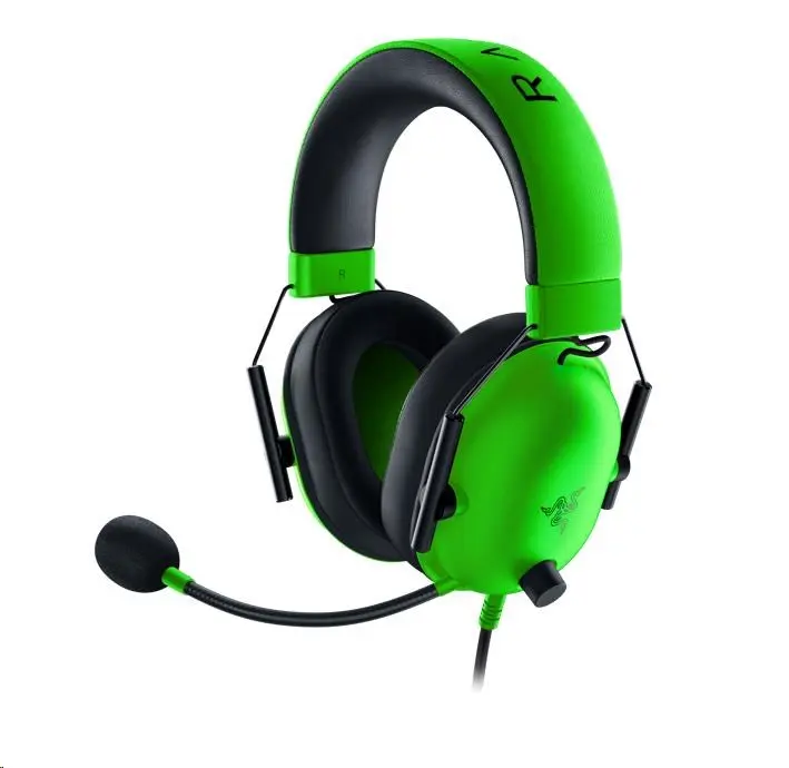 Razer Blackshark V2 X herní sluchátka zelená