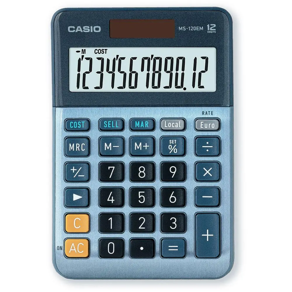 Kalkulačka stolní CASIO MS 120 EM