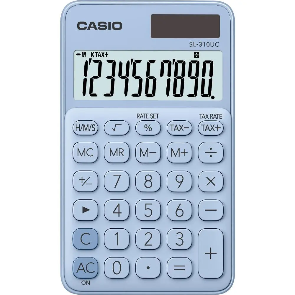 CASIO Kalkulačka SL 310 UC světle modrá