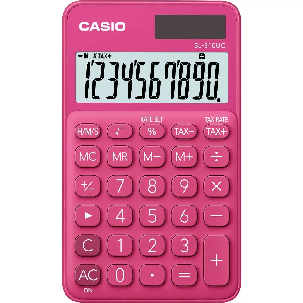 CASIO Kalkulačka SL 310 UC červená