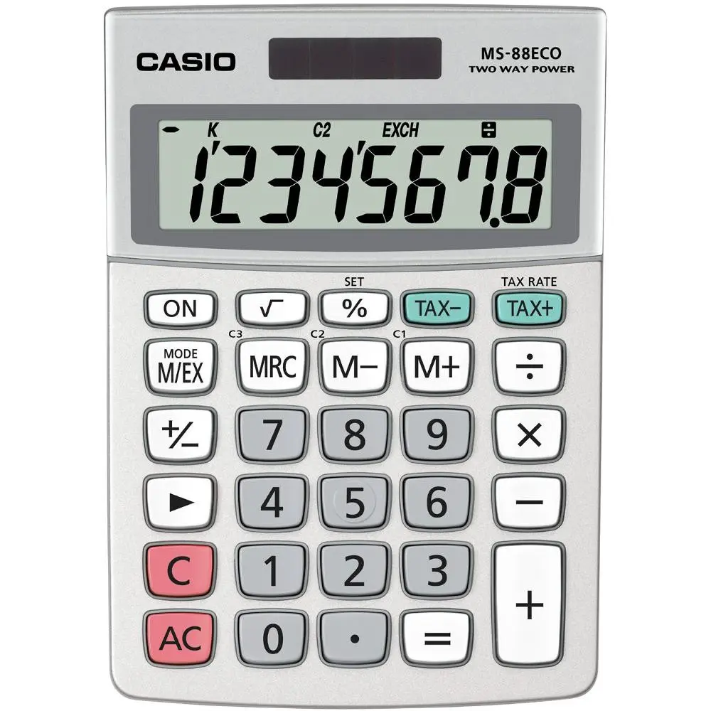 Stolní kalkulačka Casio MS-88ECO