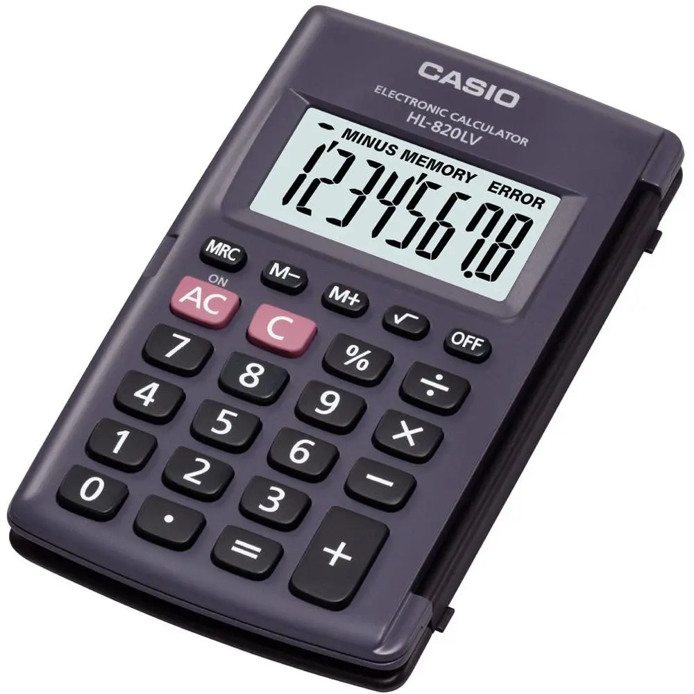 Casio HL 820 LV BK - kalkulátor
