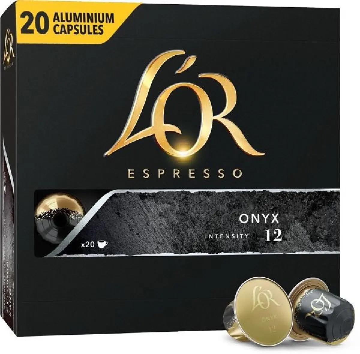NESPRESSO ONYX KAPSLE 10ks LOR