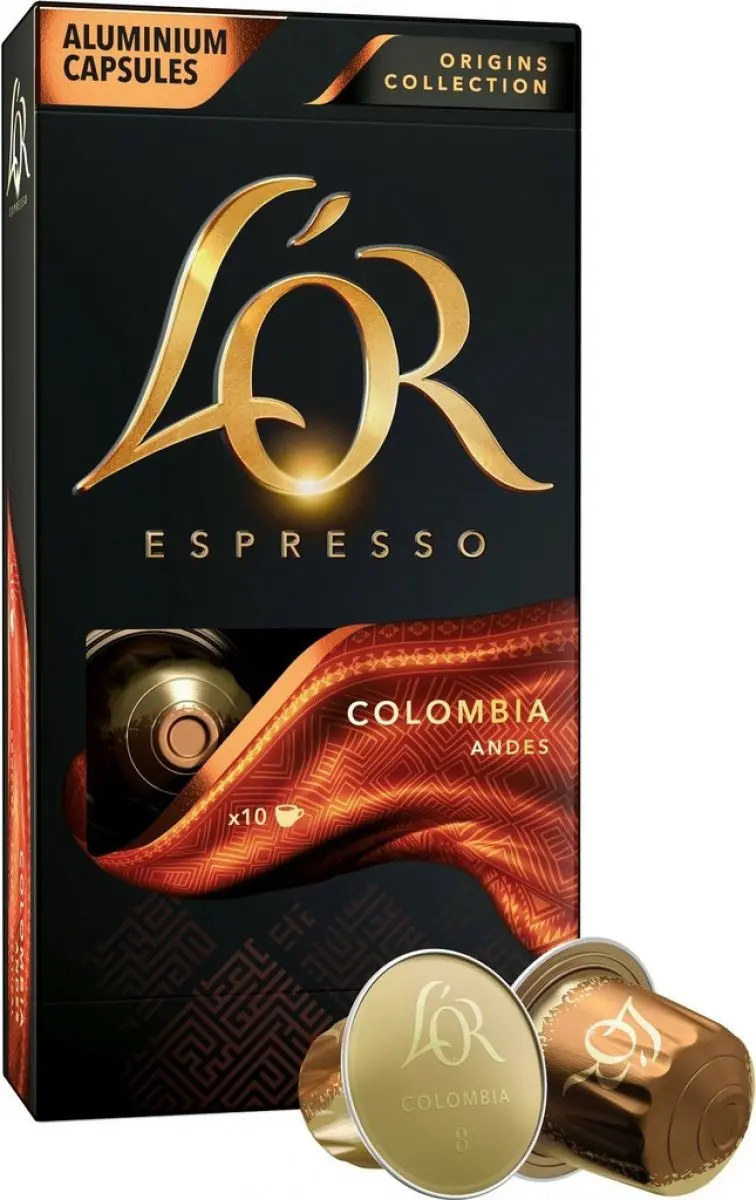 NESPRESSO COLOMBIA KAPSLE 10ks LOR