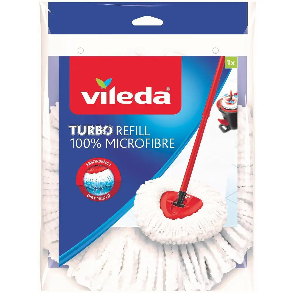 VILEDA TURBO microfiebre Classic 100% náhrada bílá