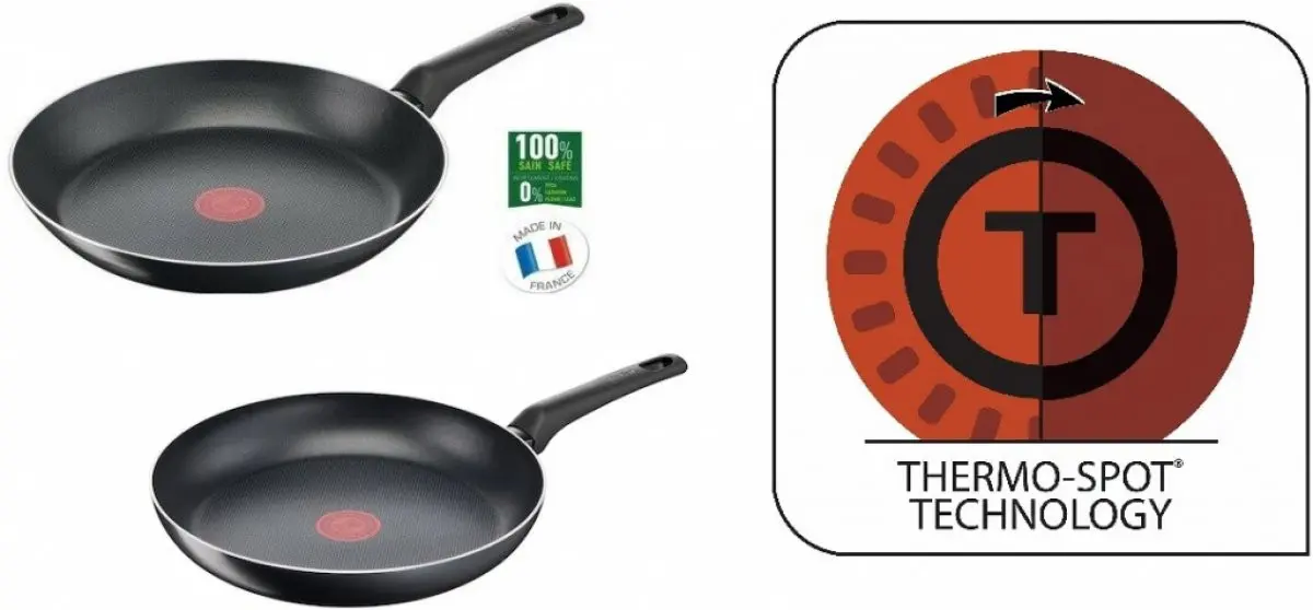 pánev d30 SIMPLE COOK, titan, černá, TEFAL