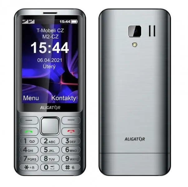 Aligator D950 Dual SIM barva Silver